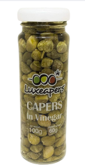 PK- Nụ bạch hoa ngâm giấm - Luxeapers Capers in Vinegar 100g ( jar )