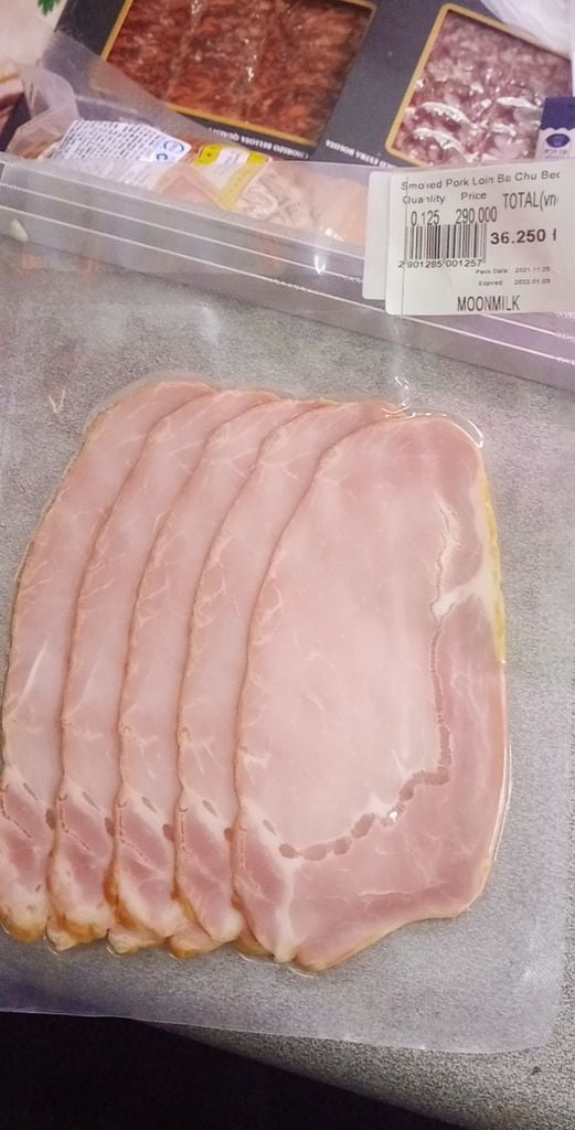 ME.CC- Thăn heo xông khói ( 1kg / gói 100g ) - Smoked Pork Loin Ba Chu Beo ( KG / PACK 100G )