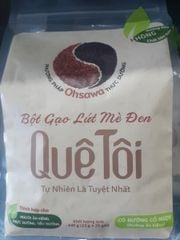 FL-Bột. Black Rice & Black Sesame Diet Sugar Quê Tôi 440g T7