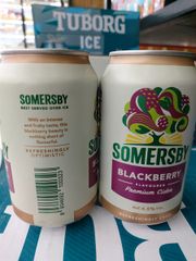 BE.LB- Beer Blackberry Premium Cider Somersby 4.5% 330ml T12