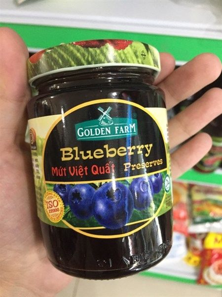 JA- Blueberry Jam Preserves Golden Farm 210g