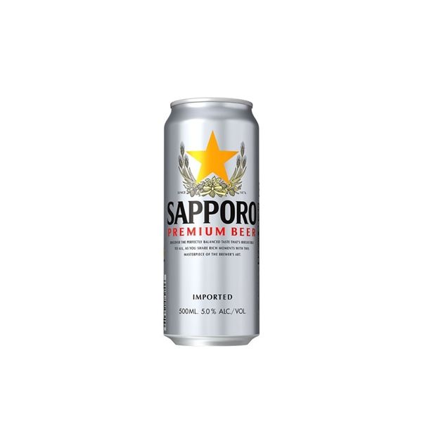 BE.IB-Premium Beer Sapporo 500ml T6