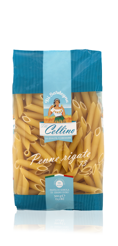 P- Nui ống tre Cellino 500g - Penne Rigate 73 (Gói)