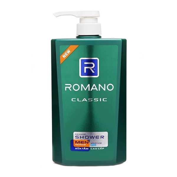 PU- Shower Gel Classic Romano 650g