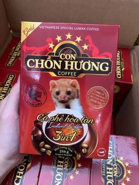 Instant Coffee 3in1 Con Chồn Hương Luwak (16packs*16g) 256g - Moonmilk ...