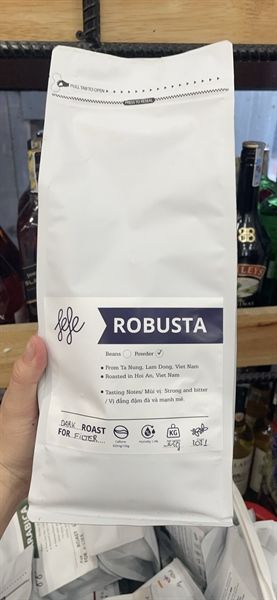 CF- Coffee 100% Robusta Powder Fefe 1kg T10