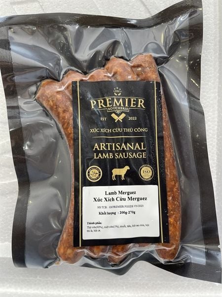 ME.SS-Xúc xích. Lamb Merguez Premier Boucherie T7