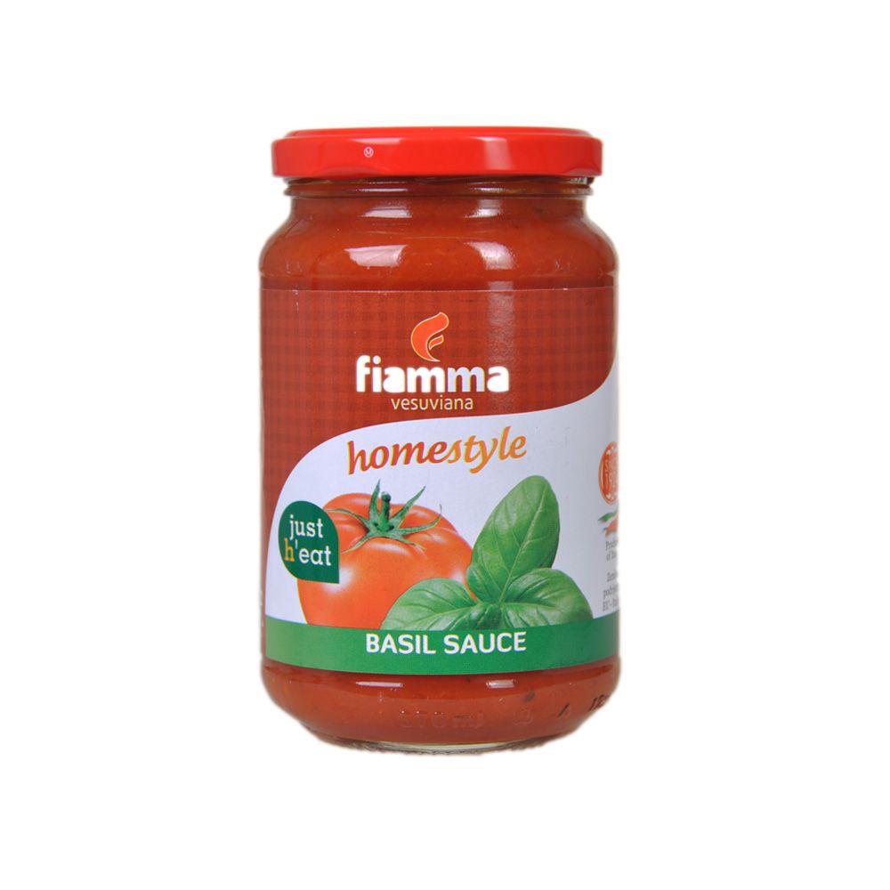 SS- Sốt cà chua basil Fiamma 350g - Basil Sauce Fiamma 350g ( jar )