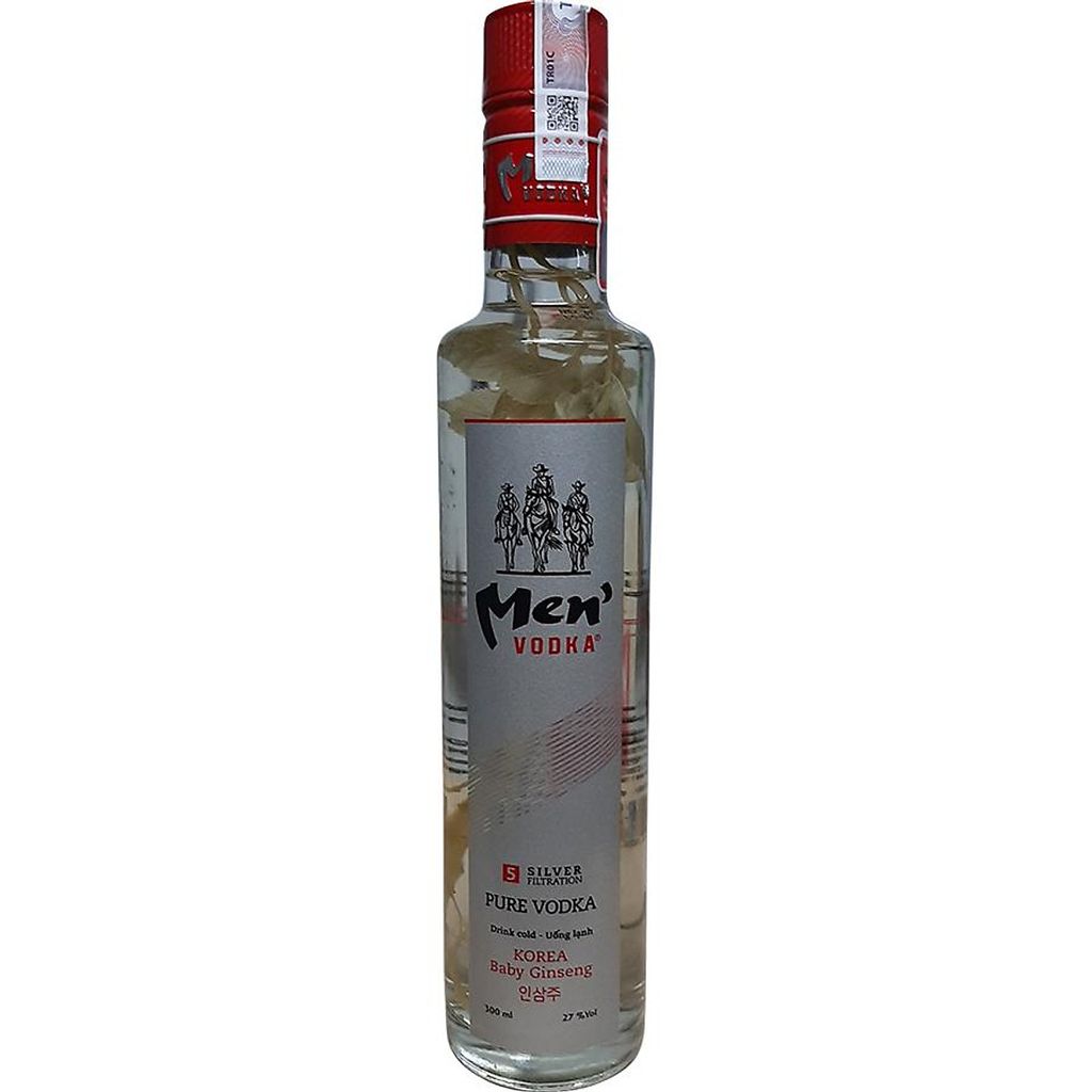 WI.WH- Korea Baby Gingseng Pure Vodka 27% Vol 500ml T11