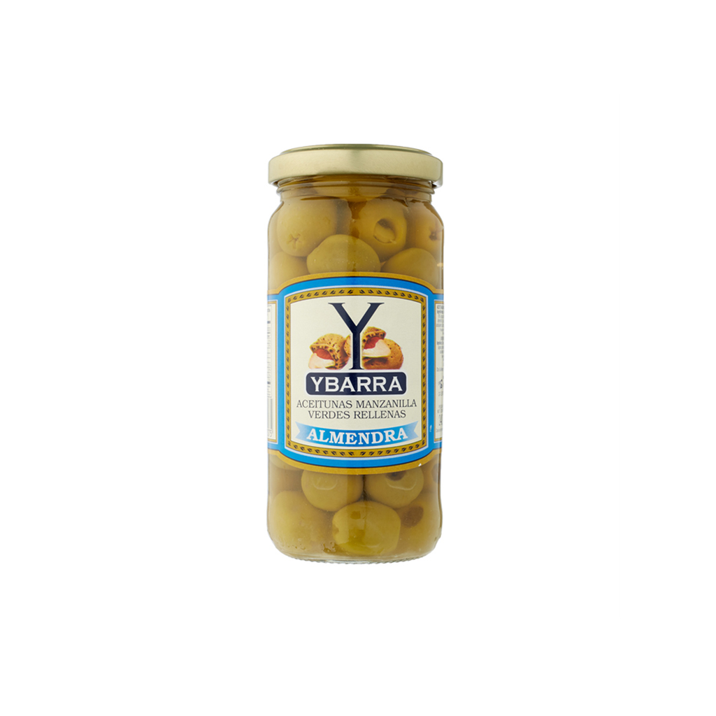 PK- Oliu xanh nhân hạnh nhân Ybarra 240g - Almond Stuffed Olives ( jar )