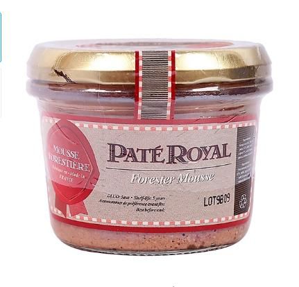 CDF- Pate thịt hương nấm rừng Royal 180g - Forester Mousse Paté ( jar )