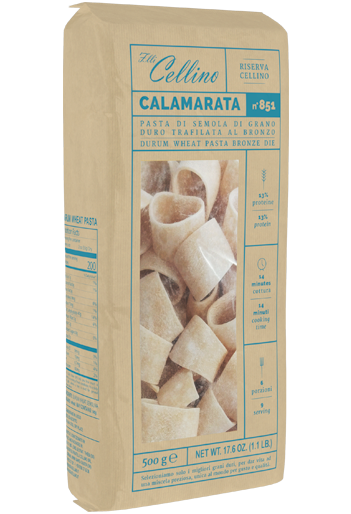 P- Nui Durum Wheat Pasta Lalamarata 851 Cellino 500g