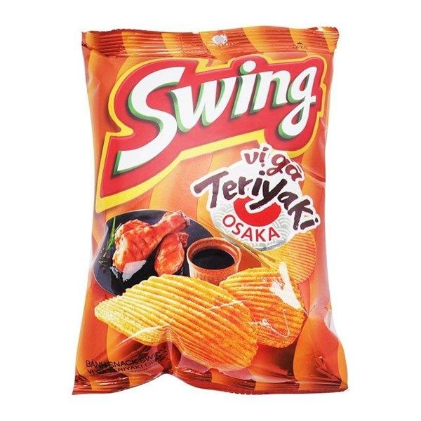 PC.S- Bánh khoai tây vị gà Swing 36g - Teriyaki Chicken Flavored Snack (pack)