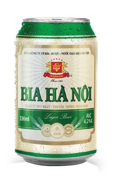 BE.LB- Beer 4.3% Hà Nội 330ml (Xanh)