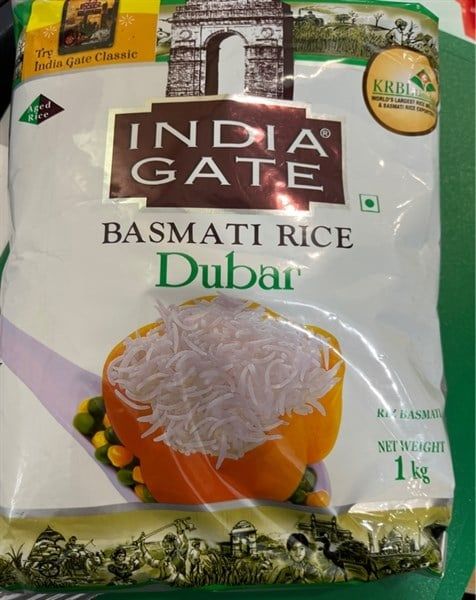 GR.R- Basmati Rice Indian Gate 1kg T3