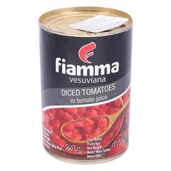 VET- Fiamma Vesuviana Diced Tomato 400g T12