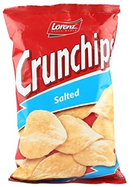 PC.S- Bánh khoai tây tẩm muối - Salted Crunchips Lorenz 100g (bịch)