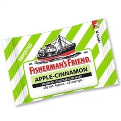 SN.CD- Apple, Cinnamon & Mentol Flavour Lozenges Fisherman's Freind 25g T3