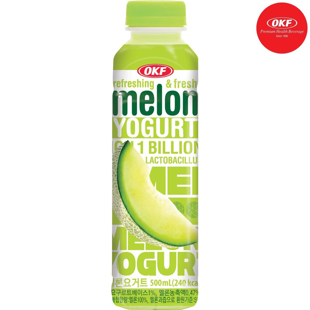 DY- Sữa chua vị Dưa lưới OKF 500ml -Melon Yogurt OKF 500ml T5