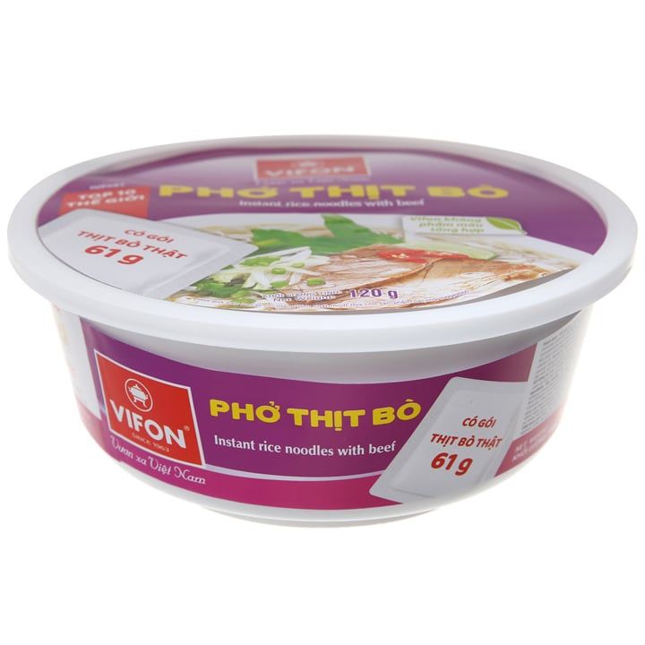 GR.NO- Instant Rice Noodles With Beef Vifon 120g(12)