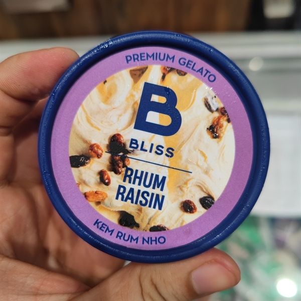 Rhum Rasin Ice Cream Bliss Gelato 80ml- Moonmilk – MOONMILK - PREMIUM ...
