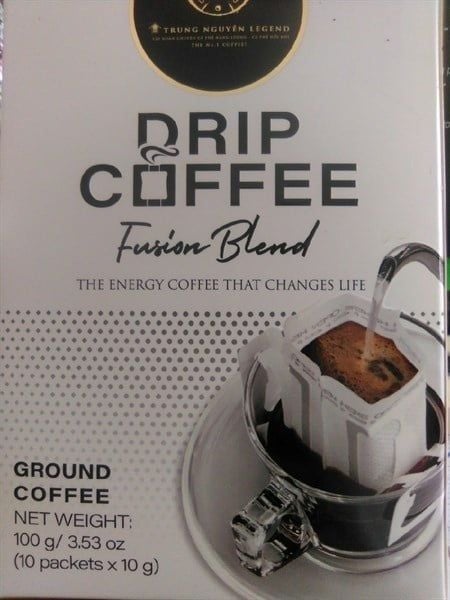 CF- Paper Filter Coffee Fusion Blend Trung Nguyên 100g T8