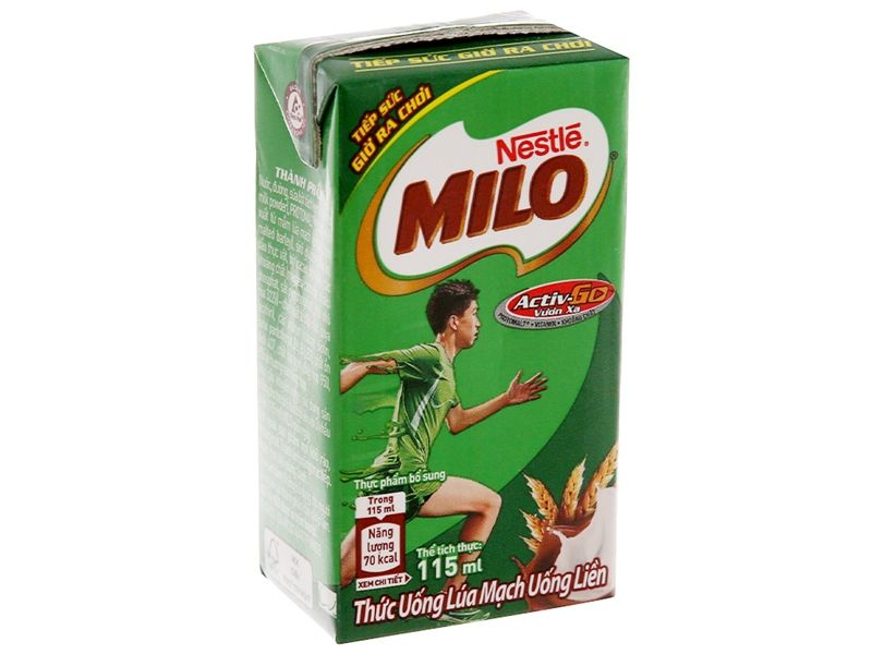 DA.M.N- sữa Milo 115ml - Milo Barley Milk Nestle 115ml