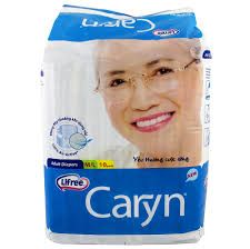 PU.M- TÃ NGƯỜI LỚN CARYN DÁN size M - Aldult Diaper Size M-L 10 Sheets Caryn Japan ( pack )