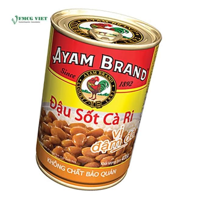 VET- Đậu xốt cà ri Ayam brand 425g - Curry Beans ( Tin )