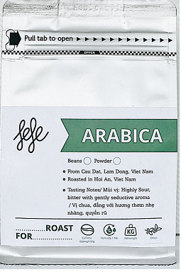 CF-100% Arabica Powder Coffe Fefe 250g (Pack)