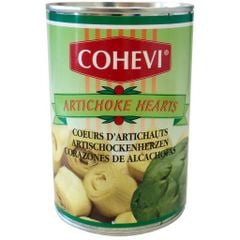 VET-Đồ hộp. Artichoke Hearts Cohevi 390g