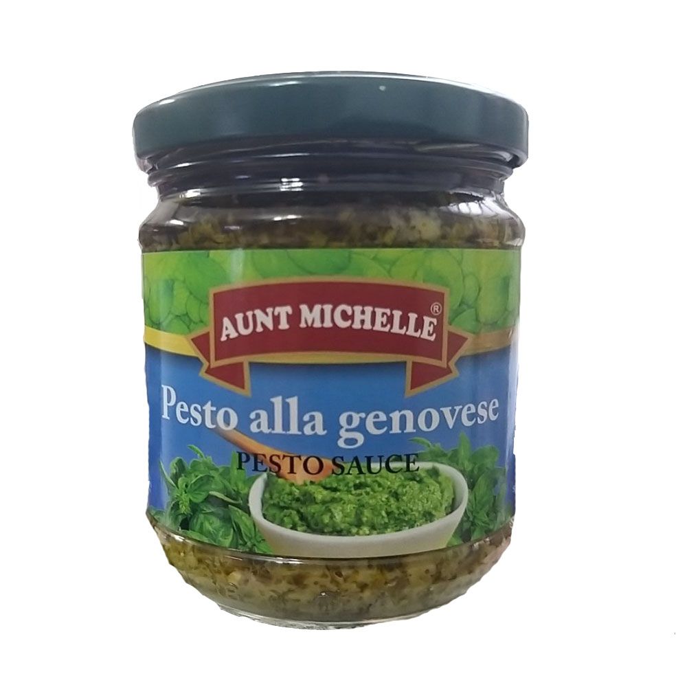 SS- Xốt pesto Aunt Michelle - Pesto Italian Sauce 180g ( Jar ) - pesto alla genovese