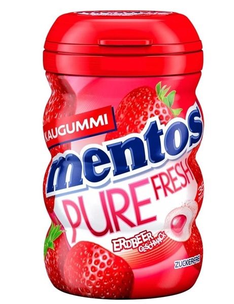 SN.CD- Strawberry Flavor Pure Fresh Mentos 61.25g T7