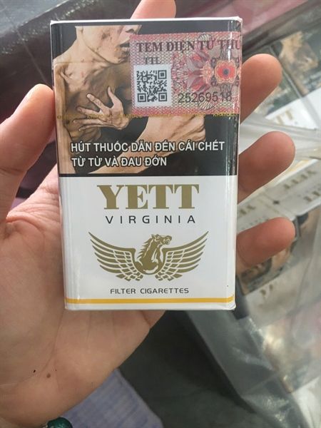 CI- Filter Cigarette Yett Virginia (White) T7