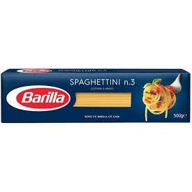 P- Mì Ý số 3 Barilla 500g - Pasta N.3 500g (Box)