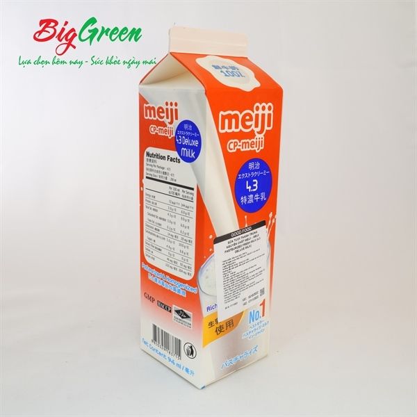 DA.M.P- Pasteurized & Homogenized Fresh Milk Meiji 946ml T1