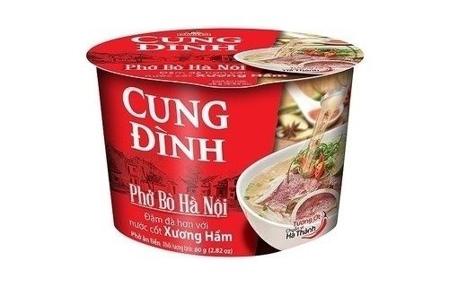 GR.NO- Instant Noodles Beef Pho Hanoi 80g (12)T3