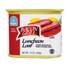 CA-Đồ hộp. Canned Bacon Grill Bristol 340gr