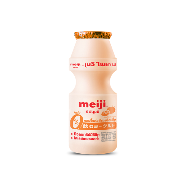 DY- Orange Flavored Drinking Yogurt Meiji Paigen 150ml T1
