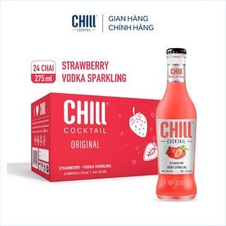 WI.V- Chill Original Strawberry & Vodka Cocktail 275ml T2