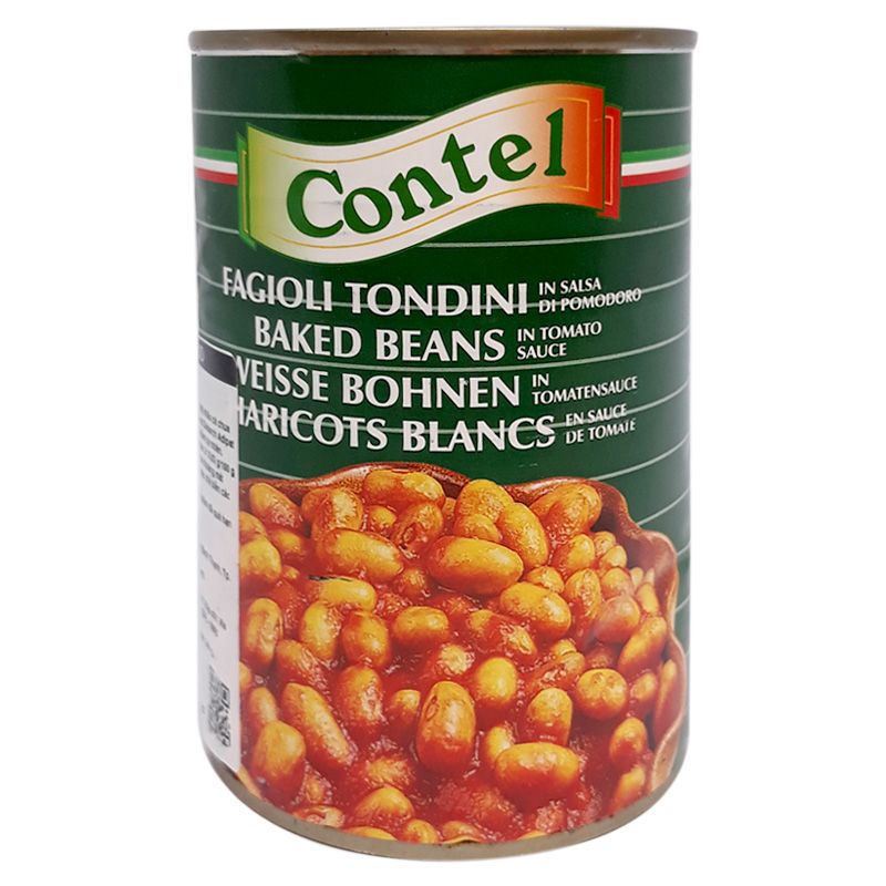 VET- Đậu xốt cà Contel 400g - Baked Bean with Tomatoes ( tin ) -