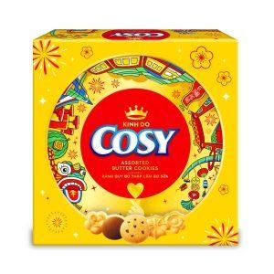 SN.PC- Butter Milk Flavor Assorted Butter Cookies Cosy Kinh Đô 378g