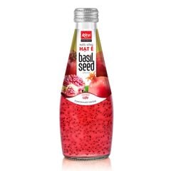 BW.J- Basil Seed Drink Pomegranate Flavor Thailand 290ml