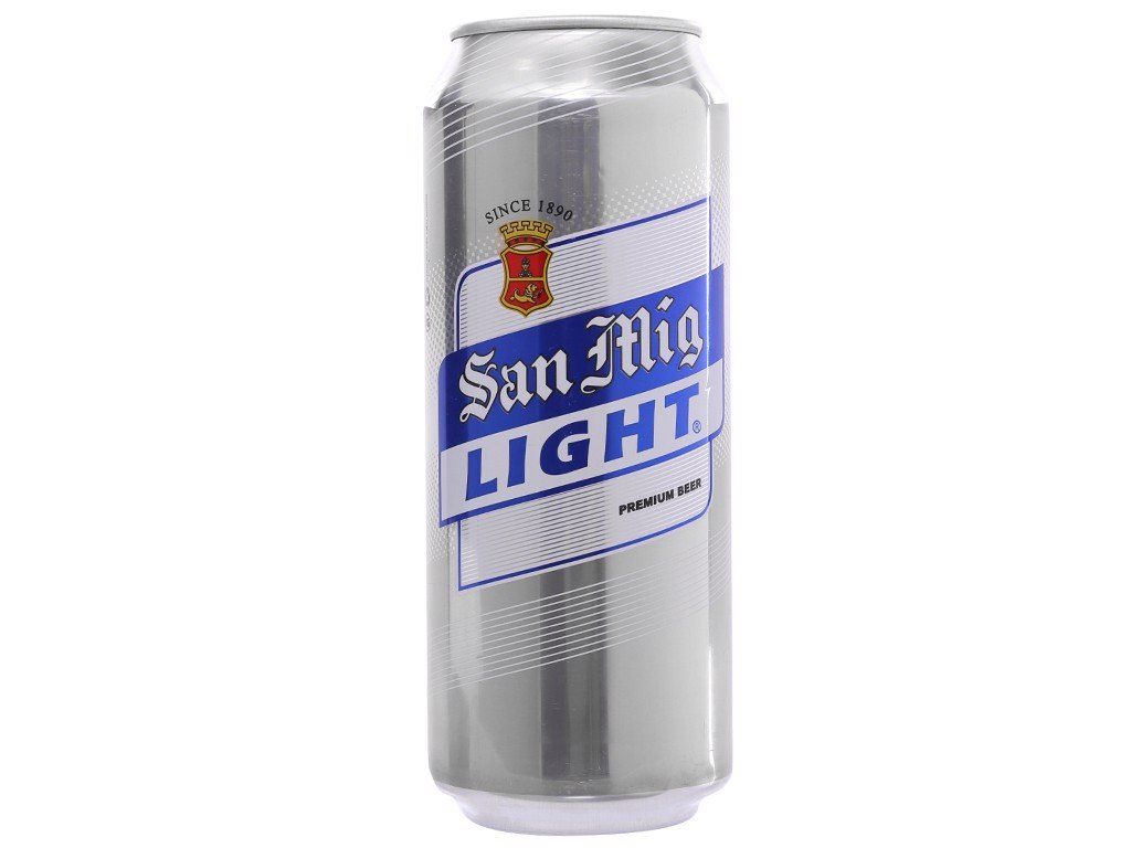 BB- Light San Miguel 500ml ( tin )