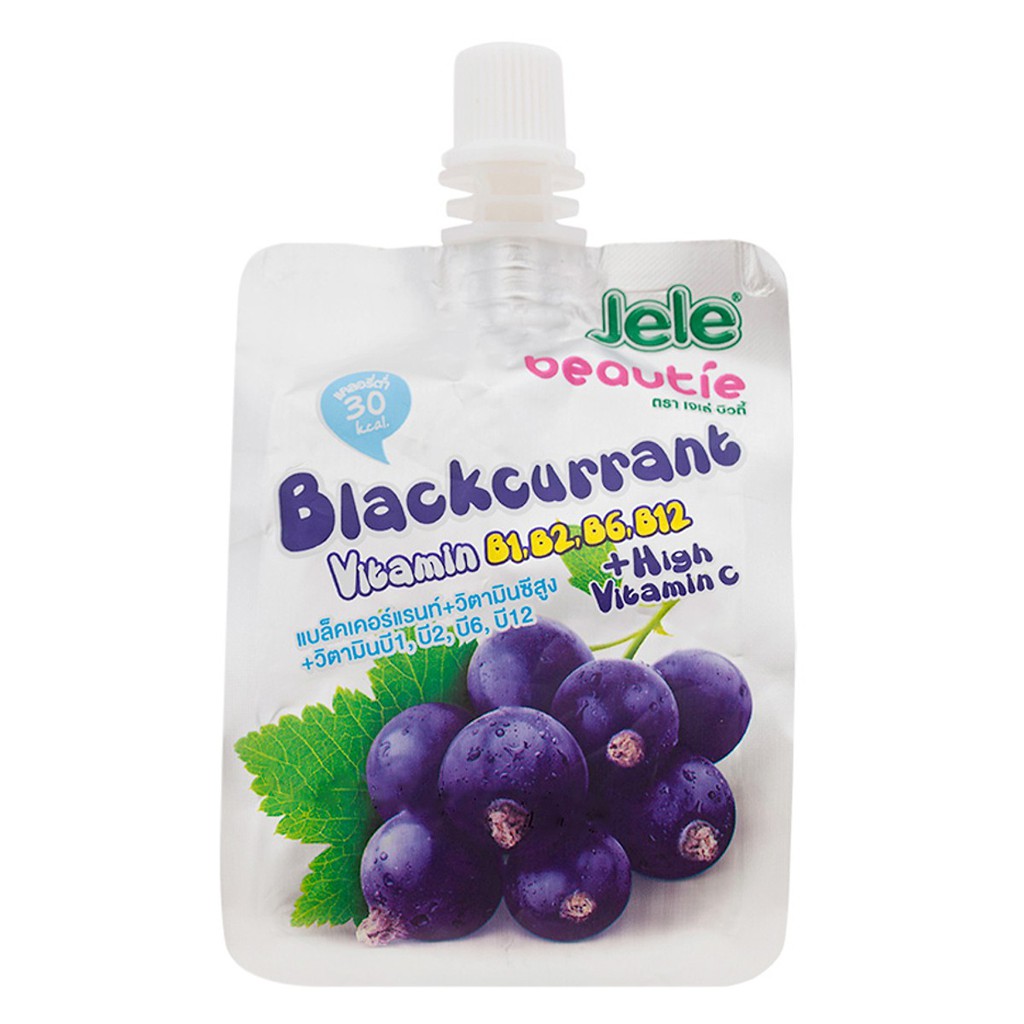 BW.J- Nước ép trái cây thạch vị việt quốc - Fruit Juice Blackcurrant ( pack )