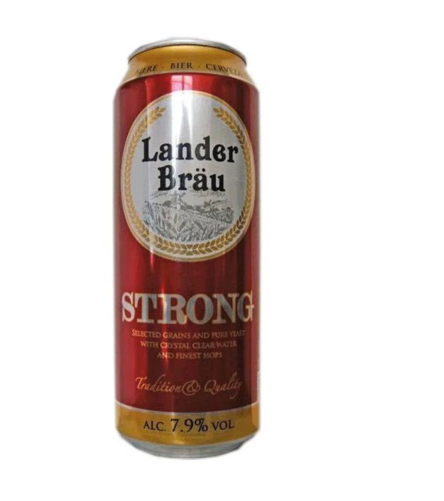 BBI-Beer Lander Brau Strong 500ml (Tin)