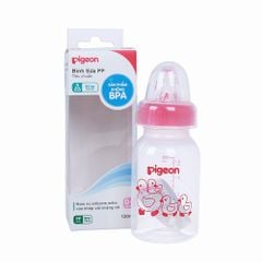 PU.M- Bình sữa Pigeon PP tiêu chuẩn 120ml - Baby Bottle 120ml ( bottle )