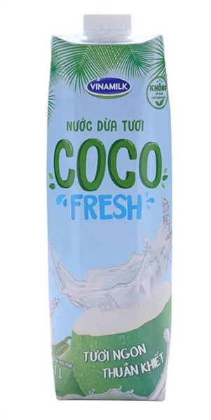 BW.J- Nước dừa tươi  - Fresh Coconut Cream CocoFresh VNM 1L ( box )