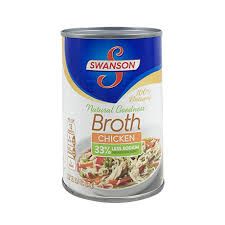 CDF- Nước dùng gà Swanson 411g - Chicken soup Broth ( can )