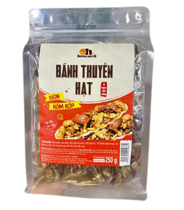 SN- Nuts Boat Snack Oh Smile Nuts 250g T6